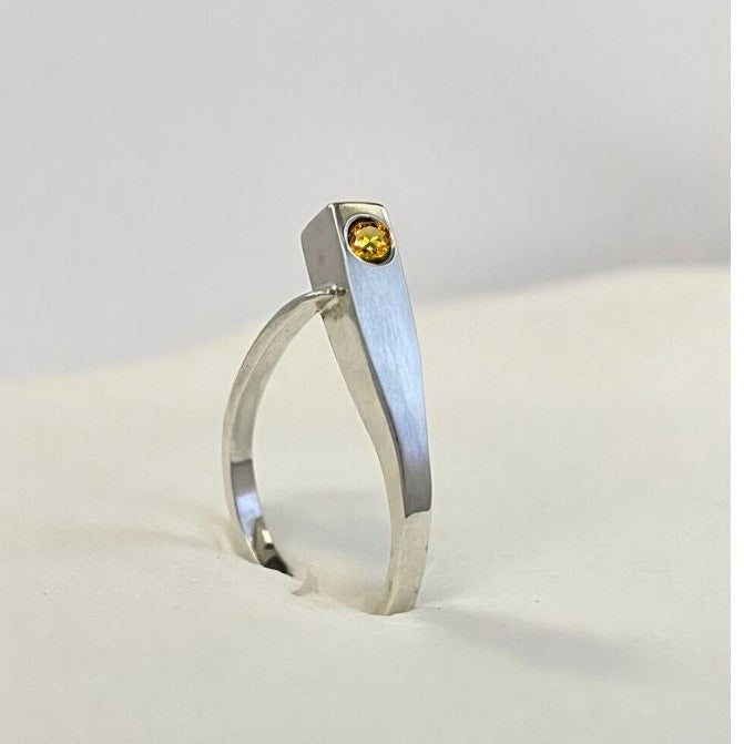 Citrine Prairie Ring