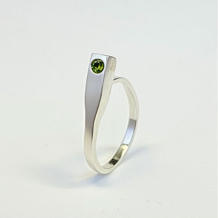 Peridot Prairie Ring