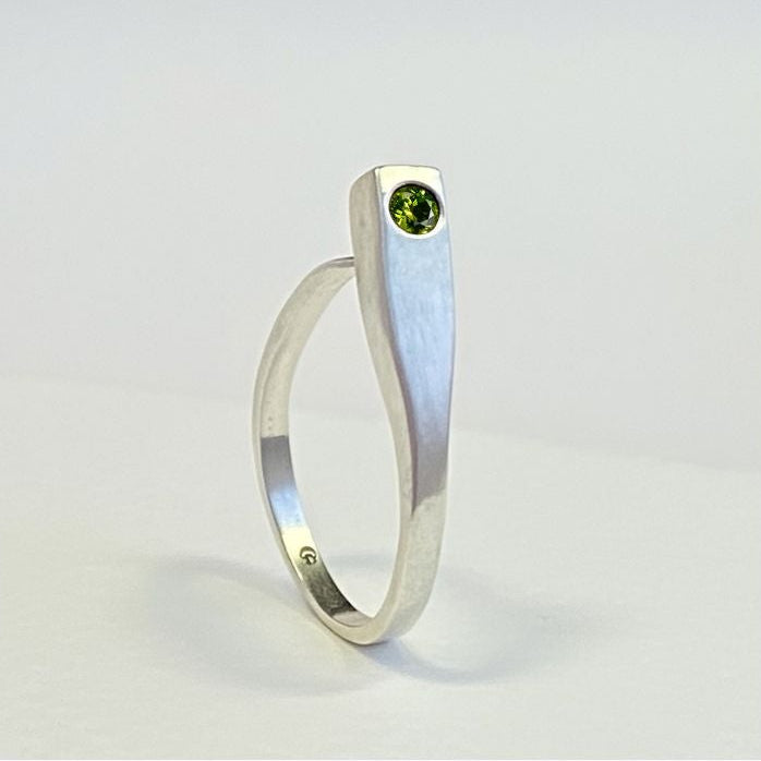 Peridot Prairie Ring