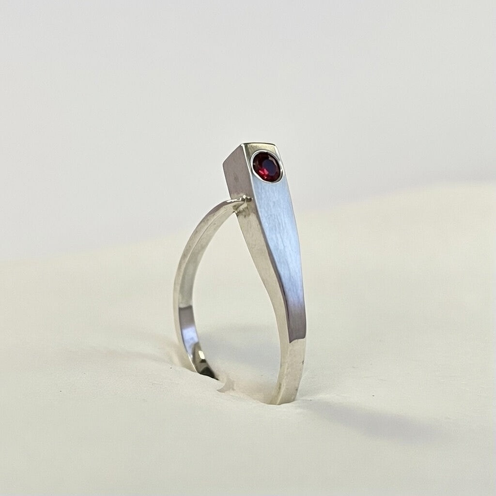 Garnet Prairie Ring