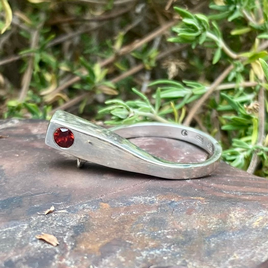 Garnet Prairie Ring