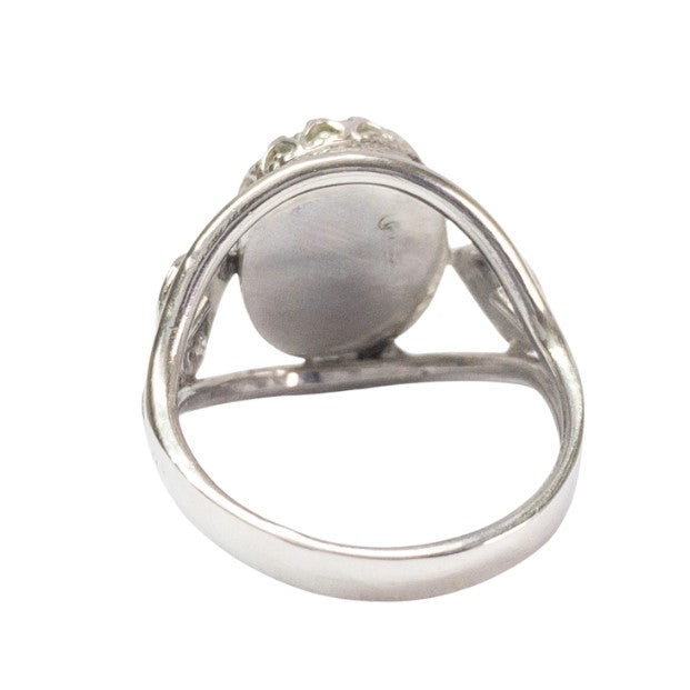 Queen Of Hearts Ring - Prehnite